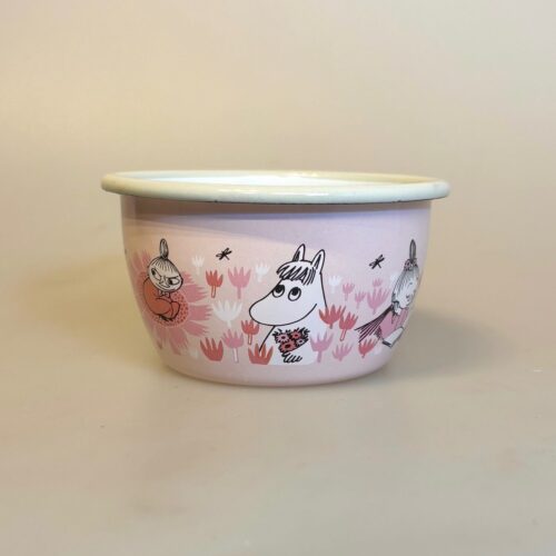 Mumi Metal Skål 3 dl - Lille My og Snorkfrøkenen Rosa